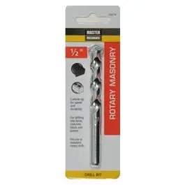 1/2 x 4-Inch Masonry Drill Bit Heavy Duty Concrete and Brick Master Mechanic