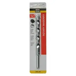 Extra Long 5/8 x 6-Inch Masonry Drill Bit Deep Hole Drilling Master Mechanic