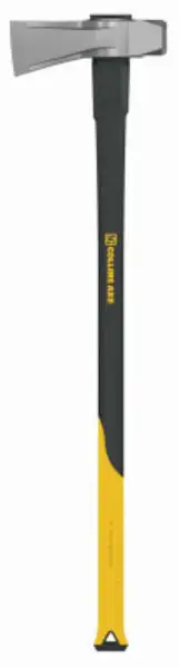 Collins TJR-8SOF-C Wood Splitting Maul 34 Fiberglass Handle 8 Lbs Heavy Duty Log Splitter