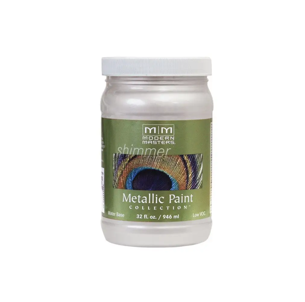 Shimmer Metallic Paint Oyster Finish Walls and DIY Projects High Quality MODERN MASTERS