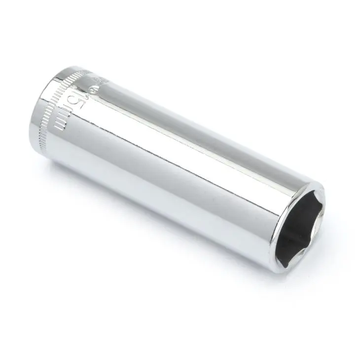 Crescent 3/8 Inch Drive 6 Point Deep Metric Socket 15mm High Quality Tool