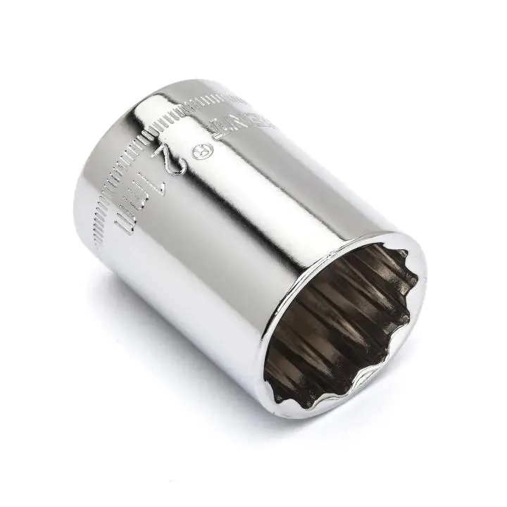 Crescent 1/2 Inch Drive 12 Point Standard Metric Socket 21mm Professional Grade Auto Repair