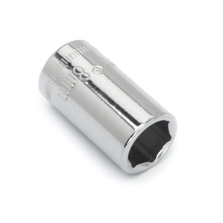 Crescent 1/4 Inch Drive 6 Point Standard Metric Socket 8mm Precision Mechanics