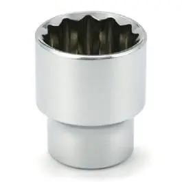 36mm 12-Point Metric Socket 1/2-Inch Drive Industrial Strength Master Mechanic