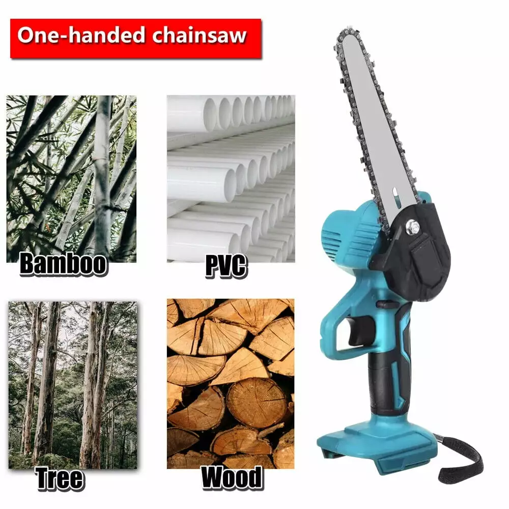 Mini Chain Saw Cutter - 6 Cordless Electric Chainsaw KingFurt