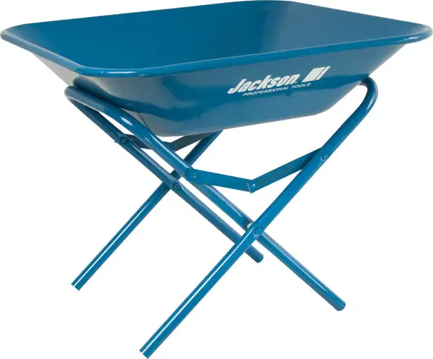 Jackson 1MP Steel Mortar Pan 3 Cubic Feet Construction and Masonry