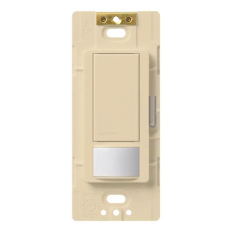 Lutron Maestro Occupancy 5 Amp Single Pole Motion Sensor Triple Combination Switch Ivory 1 Pack