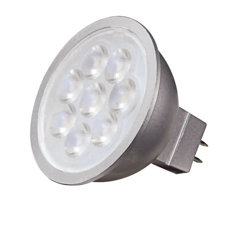 Satco MR16 Bi Pin GU5.3 LED Bulb Warm White 50W Pack 12 Dimmable