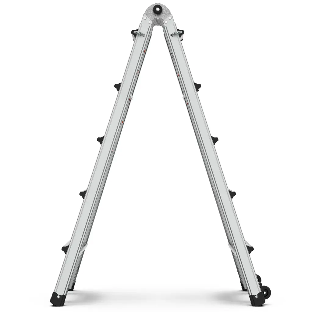 Aluminum Multi Position Ladder Wheels 300 lbs Weight Rating 22 Feet rnb
