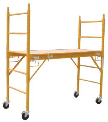 Contractor Grade Multi-Purpose 6 Foot Scaffold Non-Slip Platform