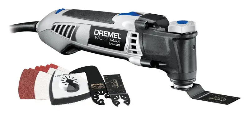 Dremel Multi-Max 3.5 Amp Corded Oscillating Multi-Tool Kit Accessories
