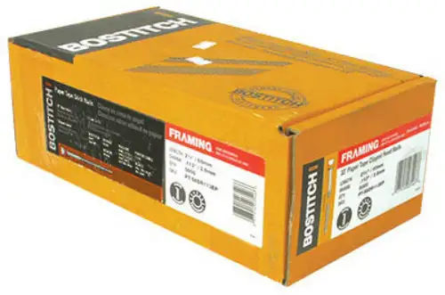 Bostitch PT-16D131FH2 3.5 Paper Tape Smooth Framing Nails Bright 2000-Pack