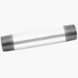 Galvanized Nipple Pipe Fitting 2 x 2-1/2- Plumbing and Construction Anvil