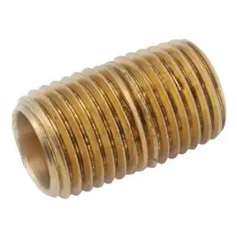 Red Brass Nipple Pipe Fitting Lead Free 3/8 x 4-Inch Various