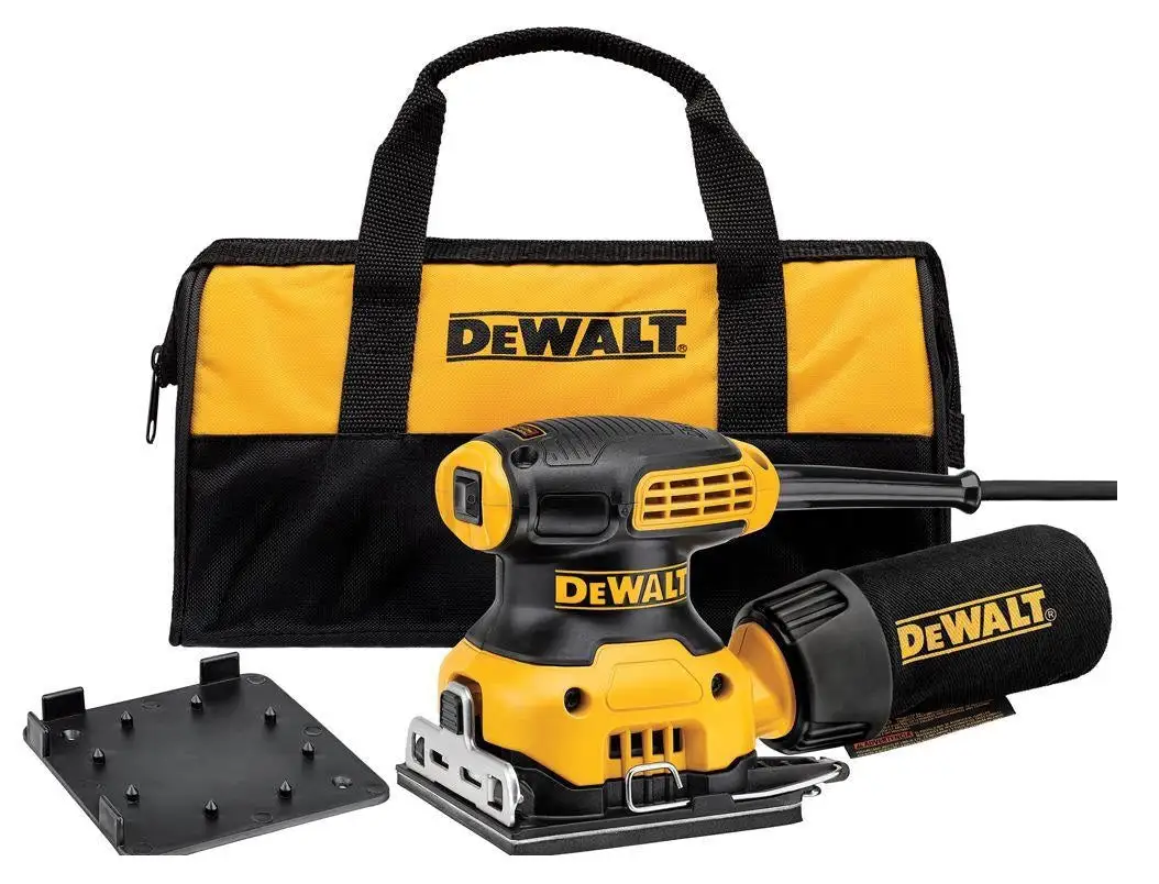 DeWalt DWE6411K 1/4 Sheet Orbital Finishing Sander Smooth Surfaces