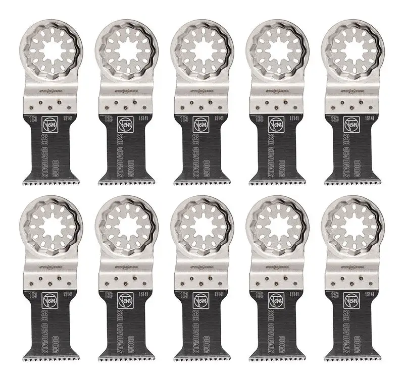 Fein Starlock 1-3/8 . X 2 . L Steel Saw Blade Set 10 pk