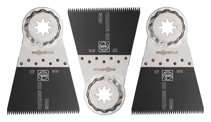 Fein StarlockPlus 2-9/16 . X 2-9/16 . L Steel Saw Blade 3 Pack Oscillating Tools