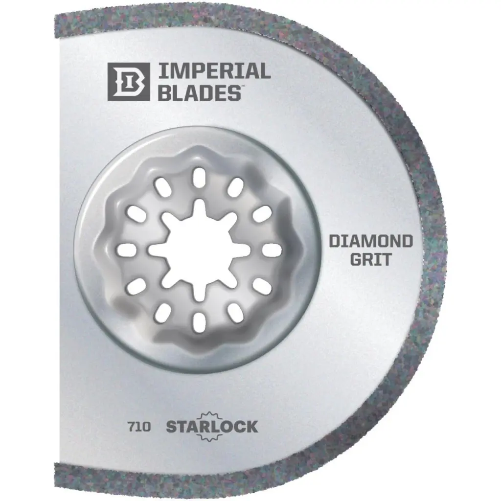 Imperial Blades Starlock 3 . Segmented Diamond Grit Oscillating Blade