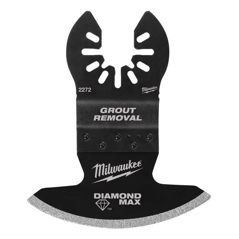 Milwaukee Diamond Grit Open-Lok Contoured Boot Grout Removal Blade 1 Pack