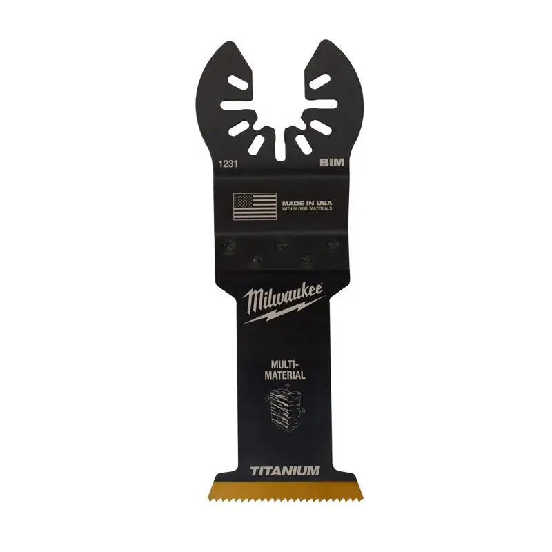 Milwaukee Universal Fit Open-Lok 1-3/8 Bi-Metal Multi-Tool Oscillating Blade 3 Pack
