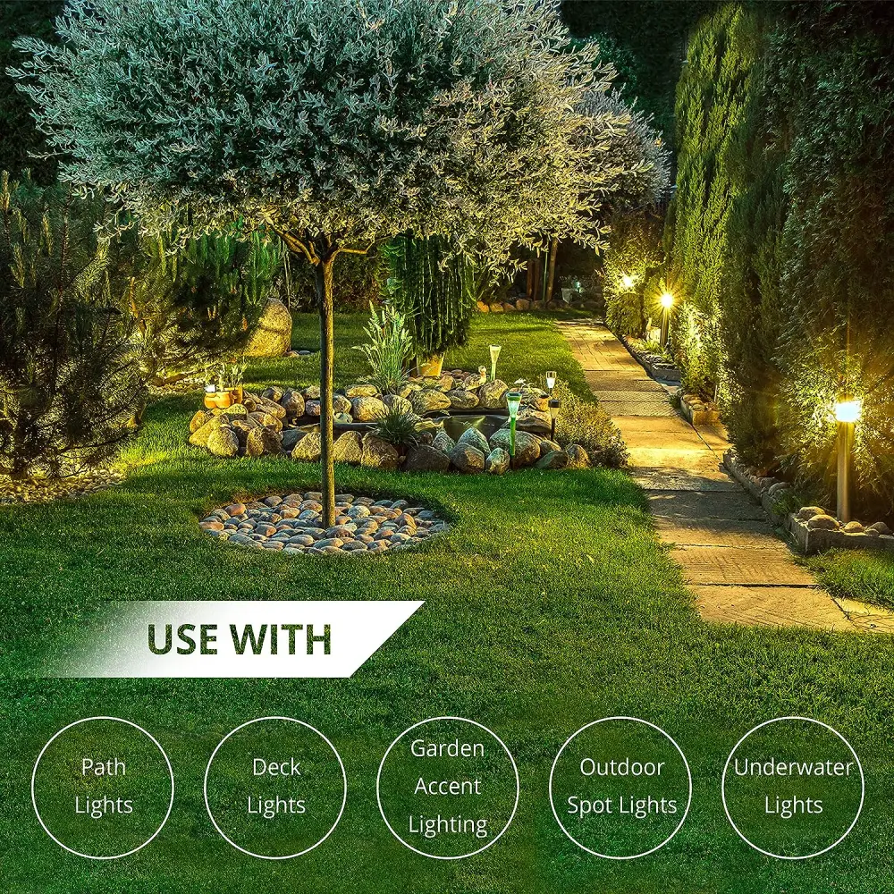 Wirefy Multi-size Low Voltage Landscape Lighting Wire - Outdoor Direct Burial - Verified Compatible
