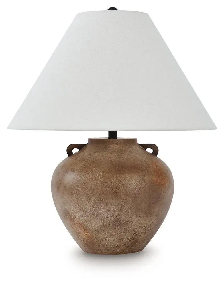 Ferrilby - Poly Table Lamp - Antique Sand