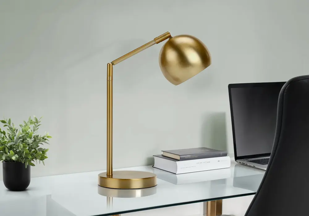 Lighting, Table Lamp, Contemporary - Amber