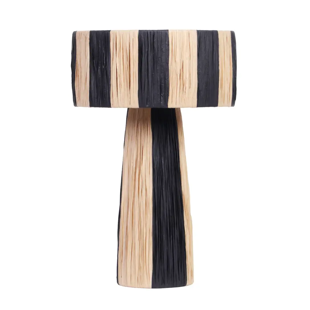 Shelby Raffia Contrast trim Table Lamp