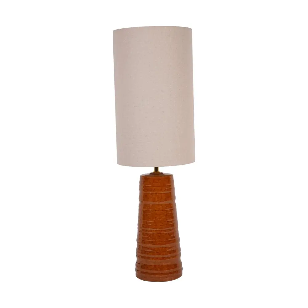 Tivoli Ceramic Table Lamp - Terracotta