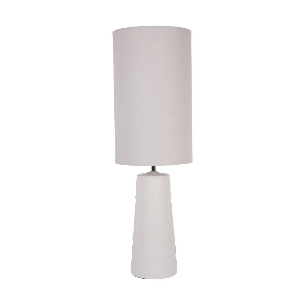 Tivoli Ceramic Table Lamp - White