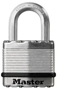 Padlock 1-3/4 Inch Magnum 4 Pack High Security Keyed Alike Padlocks Master Lock