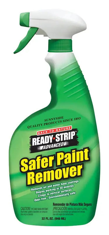 Back to Nature Liquid Ready-Strip Advanced Safer Paint Remover 1 Quart Pack 6