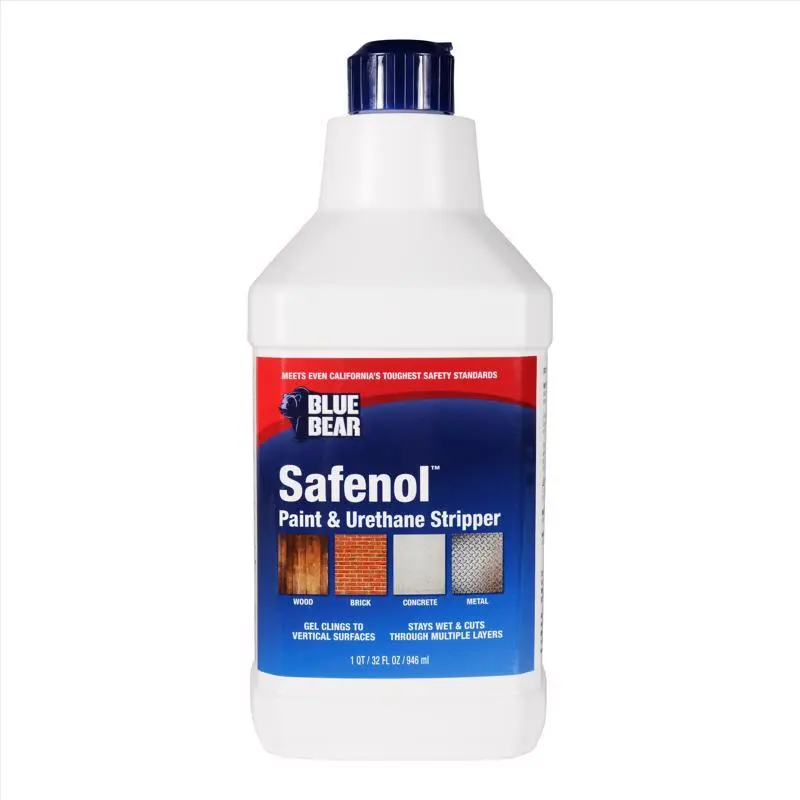 Blue Bear Safenol 30 g/L VOC Low Odor Paint Stripper 1 Quart Pack 6