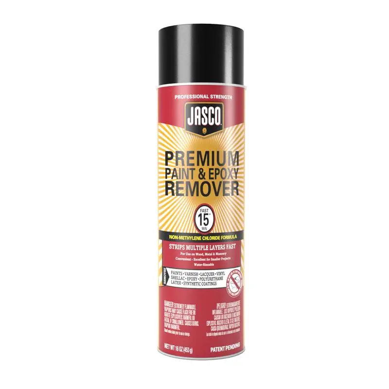 Jasco Premium Paint & Epoxy Remover 16 oz Pack 6 Fast-Acting Stripper