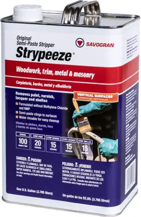 PAINT STRIPPER GAL STRYPEEZE DCM FREE Safe Paint Removal Savaogran