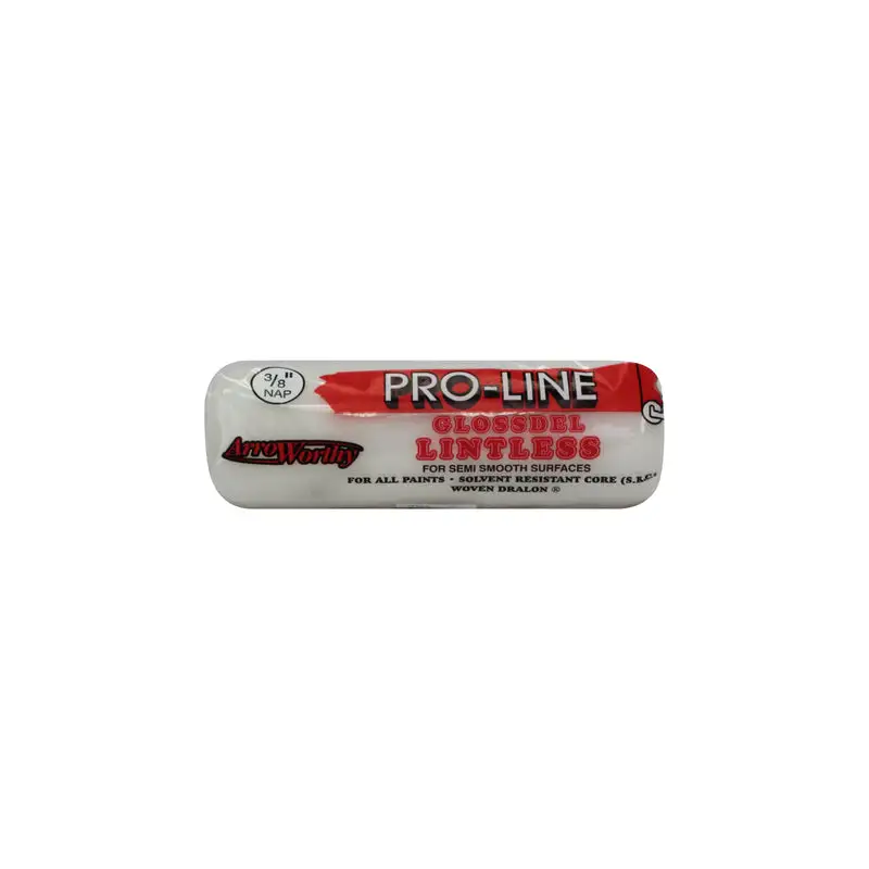 Arroworthy Pro-Line Dralon 7 Inch Paint Roller Cover 3/8 Inch Nap 25 Pack