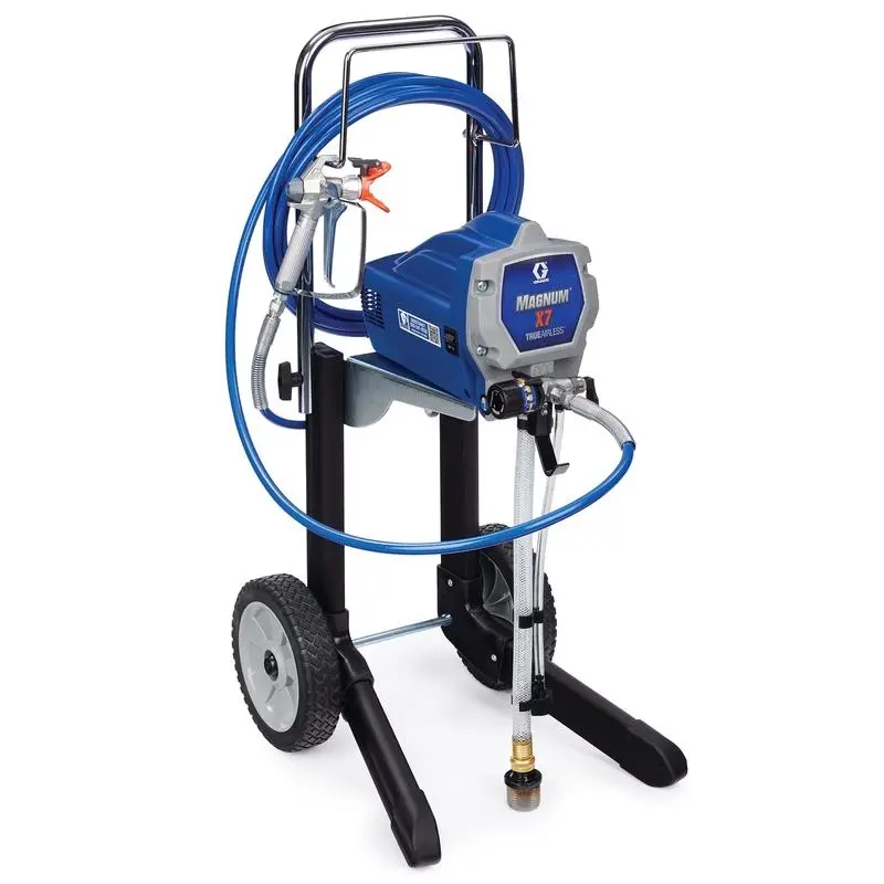Graco X7 Cart Airless Paint Sprayer Fully Adjustable Pressure Fences & Small Houses