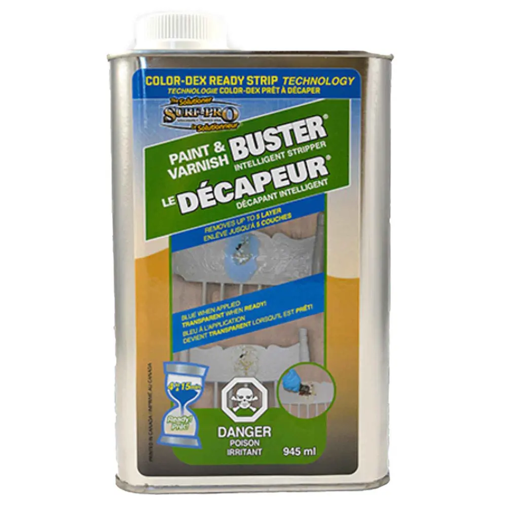 Paint and Varnish Buster Intelligent Stripper, 945 ml (9' x 12')
