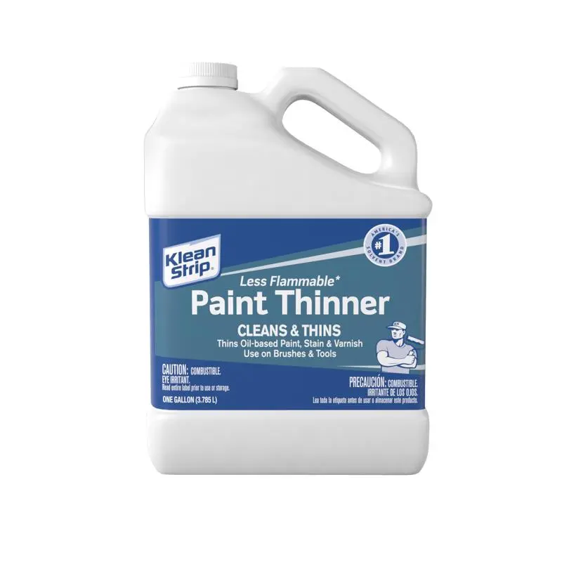 Klean Strip Paint Thinner 128 oz Pack 4 Professional Use
