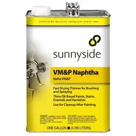 Naphtha Paint Thinner 1-Gallon Efficient Paint Removal and Cleaning Sunnyside