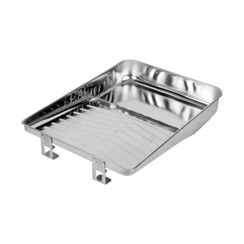 Wooster Deluxe Steel Paint Tray 11 Inch 16.5 Inch 1 Quart Pack 12