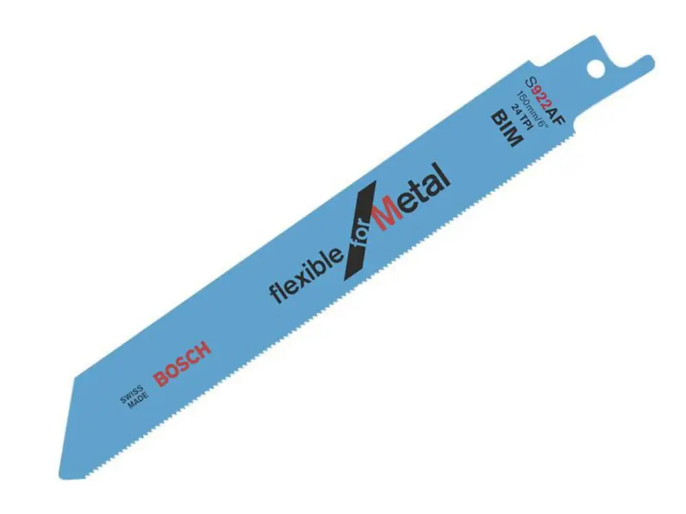 Bosch Powertool Accessories S 918 Af Basic Alloy Reciprocating Saw Blade 150Mm 24 Tpi (Pack 5)