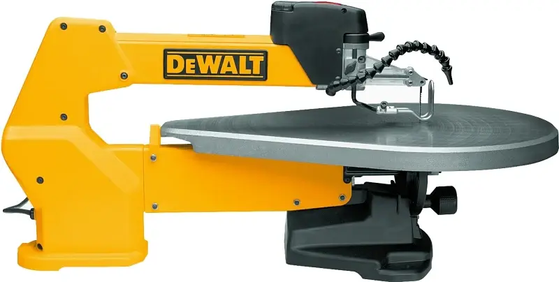 DEWALT DW788 Scroll Saw, 120 V, 1.3 , 5 L Blade, 13/16 Cutting Capacity, 400 to 1750 spm, 3/4 L Stroke