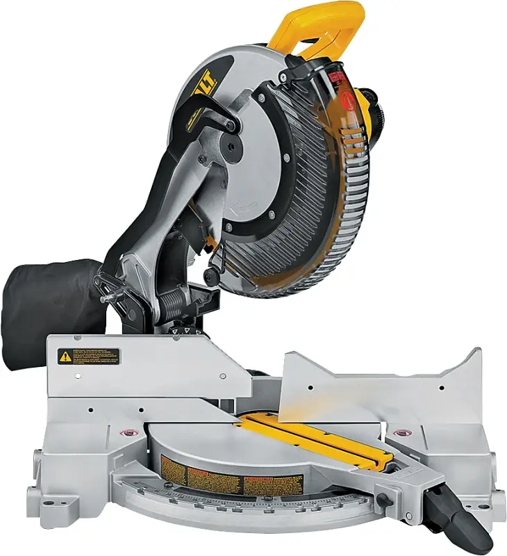DEWALT DWS715 Miter Saw, Electric, 12 Dia Blade, 4000 rpm Speed, 90 deg Max Miter Angle