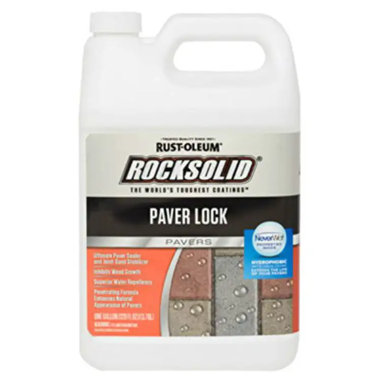 Rust-Oleum 293411 1 Gallon RockSolid Paver Lock Coating Outdoor Pavers