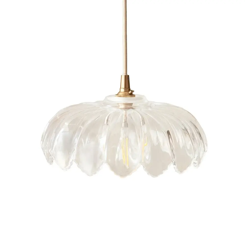 Camellia 1 Pendant Light - Crystal - 24 Inch Diameter