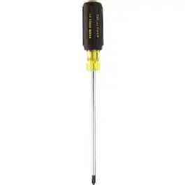 3 x 6-3/4-Inch Cushion-Grip #1 Phillips Screwdriver Comfortable Use Klein Tools