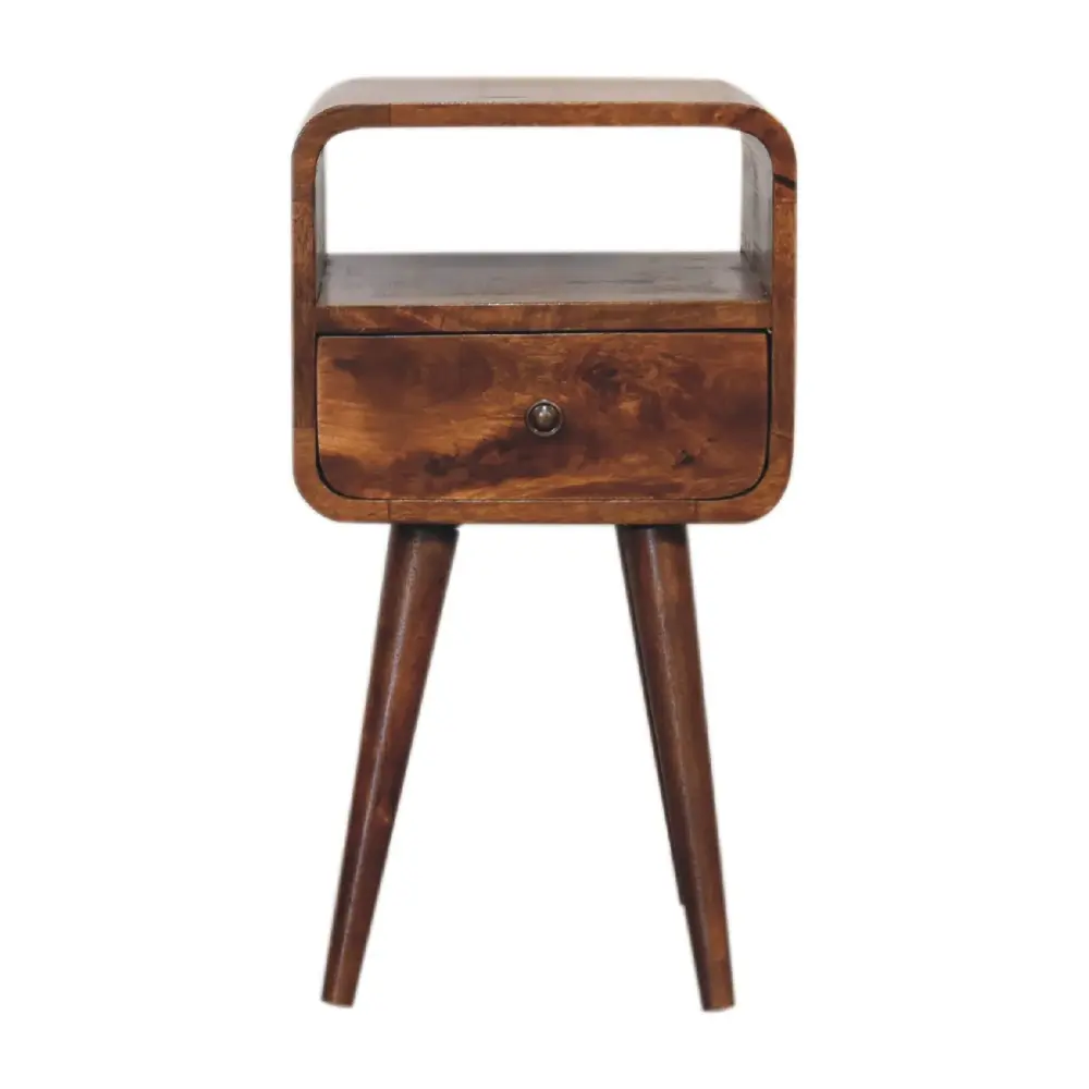 Mini Open Bedside Nightstand