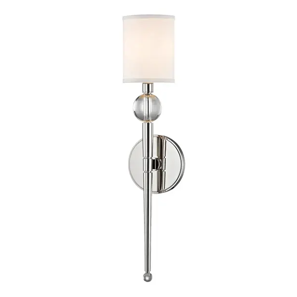 Rockland 1 Light Compact Wall Sconce - Polished Nickel | Outlet