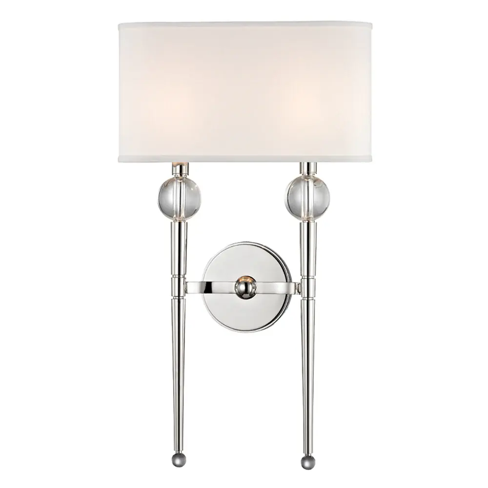 Rockland Wall Light - Smooth Nickel